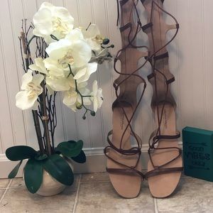 Christian Siriano gladiator sandals size 12